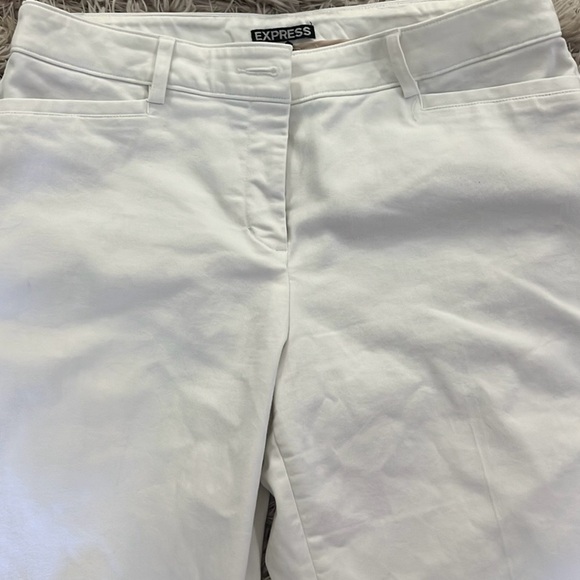 Express Ankle White Pants Size R6 - Picture 6 of 6